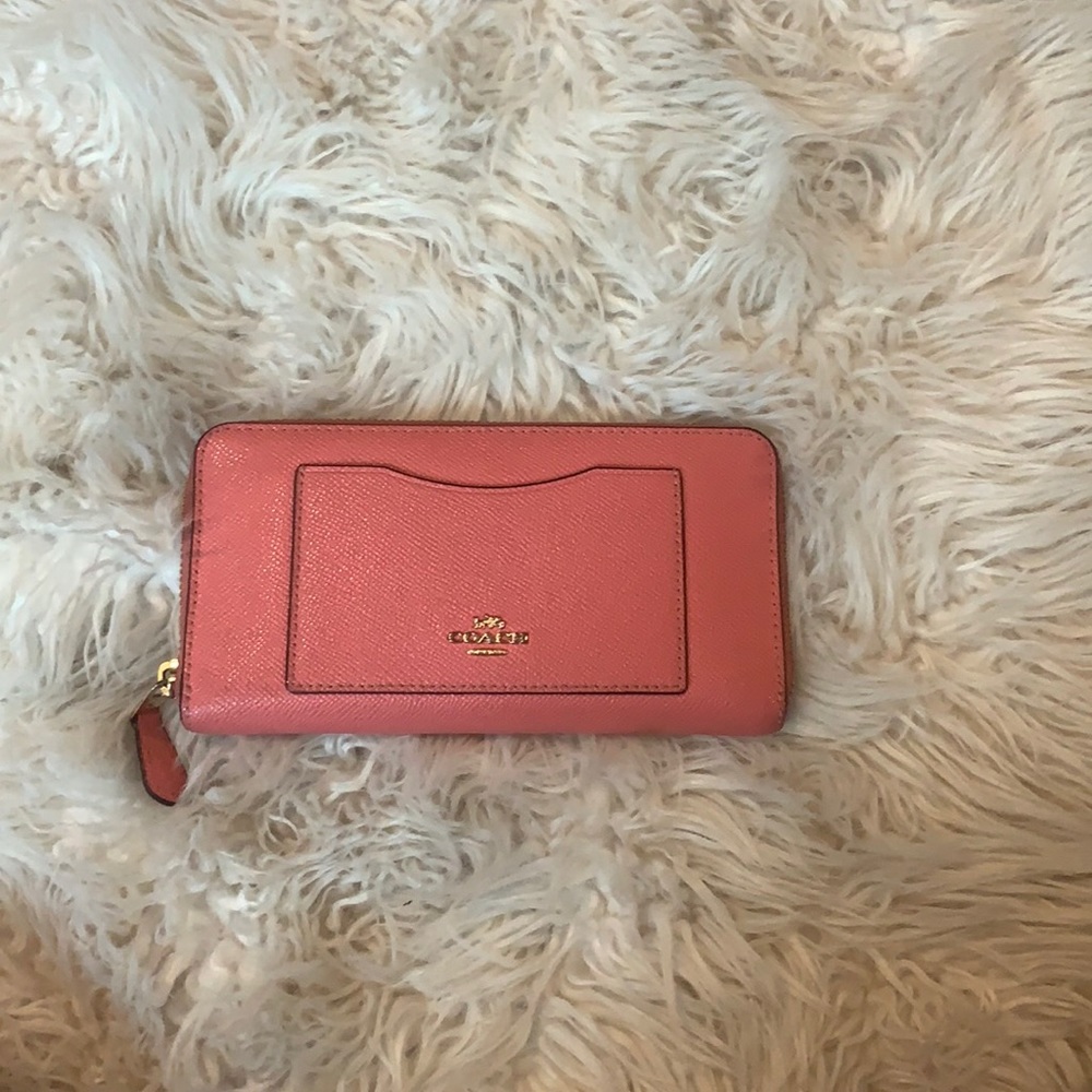 Coach wallet matching book bag purse also avail